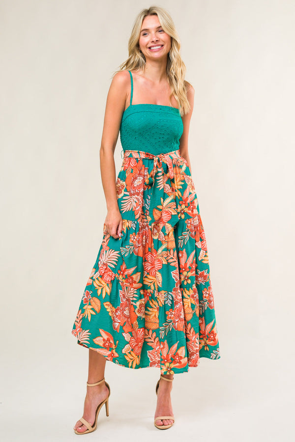 evermore-elegance-woven-midi-dress Flying Tomato-Sophia's StyleDRESSES-1